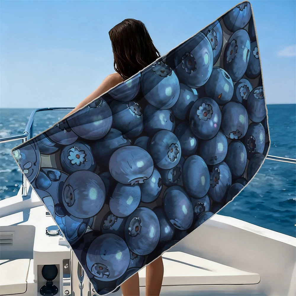 Toalla de playa Rise & Pray, fibra ultrafina, secado rápido, absorbente, para playa, natación, vacaciones, regalos esenciales para vacaciones