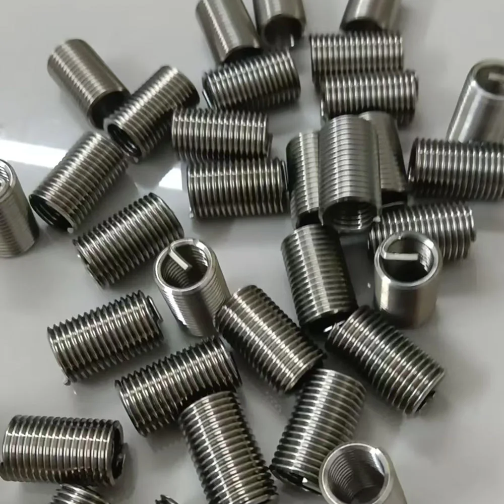 UNC Coarse Thread Helical Thread Insert 304SS 10#-24 to 1/2-13 Screw Hole Repair Threaded Sleeve