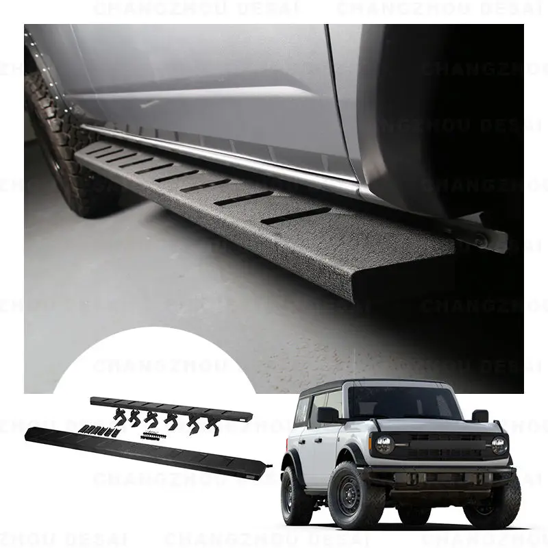 

2021 2022 2023 Car exterior accessories Side Foot Step Pedal running boards side step For Ford Bronco 4-Door