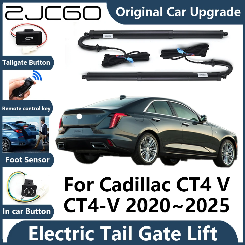 For Cadillac CT4 V CT4-V 2020~2025 Tailgate Electric Tail Gate Lift Prop Support Vehicle Power Rear Door Liftgate Strut