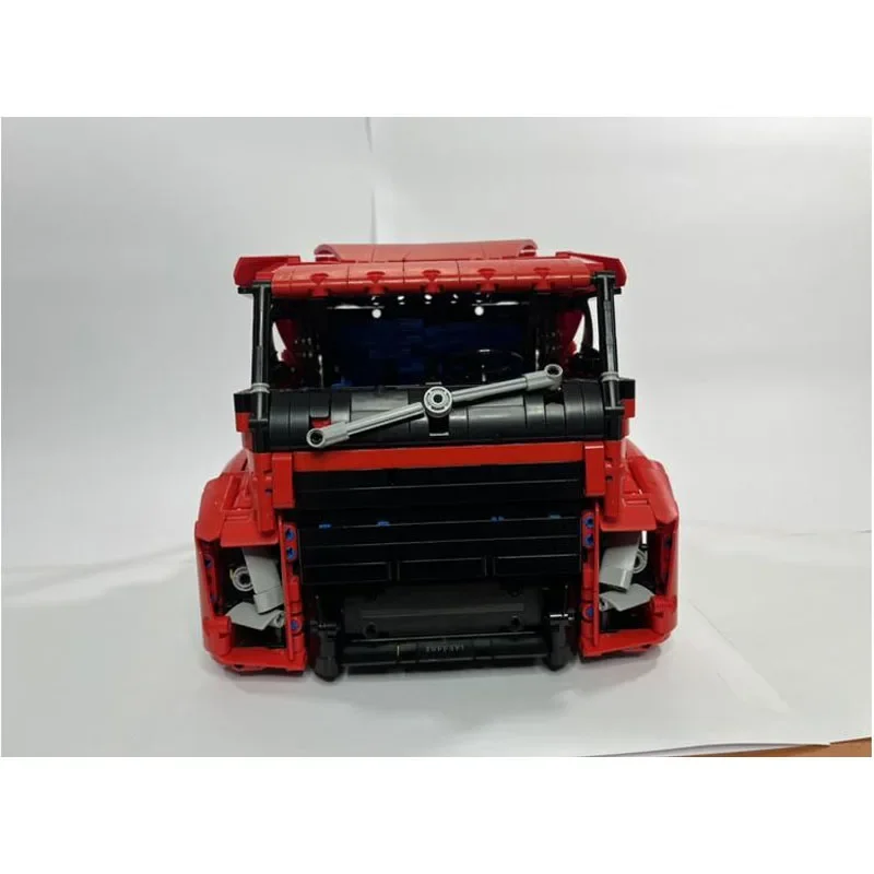 Neues MOC- 158151   Klassischer LKW Iron Knight Static Edition 3113 Teile, geeignet für 42143 Bausteine, Kinderspielzeug, Geburtstagsgeschenke