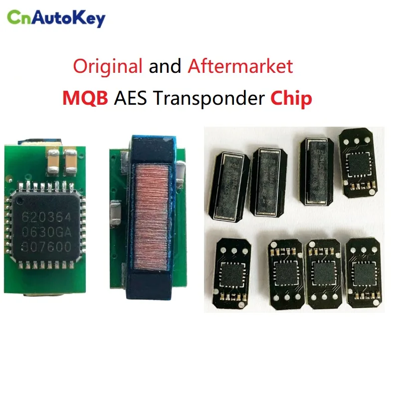 5 sztuk Megamos MQB Chip MQB48 generacji 2 AES Transponder Chip przez układ 29A1 do zdalnych kluczyków Volkswagen VW Audi Fiat Jeep