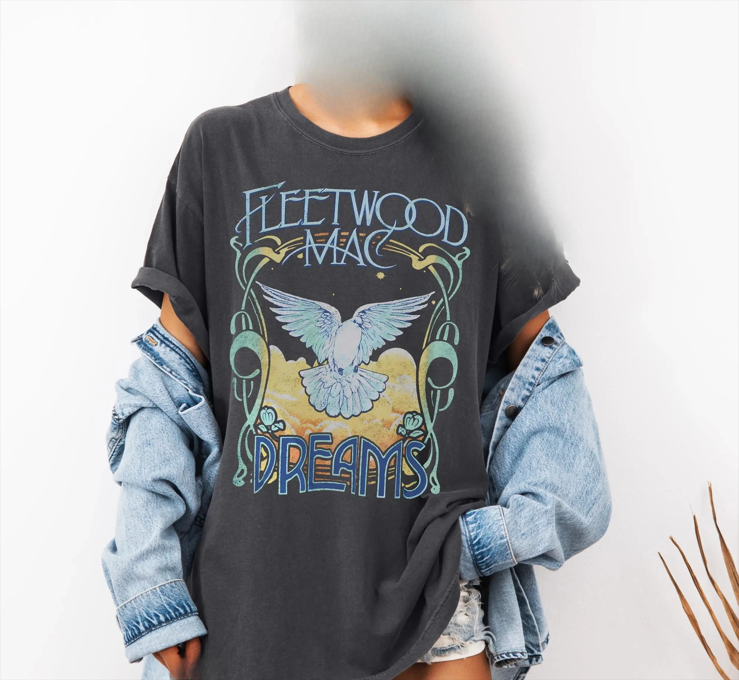 

Футболка с короткими рукавами и круглым вырезом, мужская одежда, футболка с графическим рисунком Fleetwood Mac, футболка с изображением рок-группы, ретро-футболка с музыкальным принтом, футболка для любителей рок-музыки