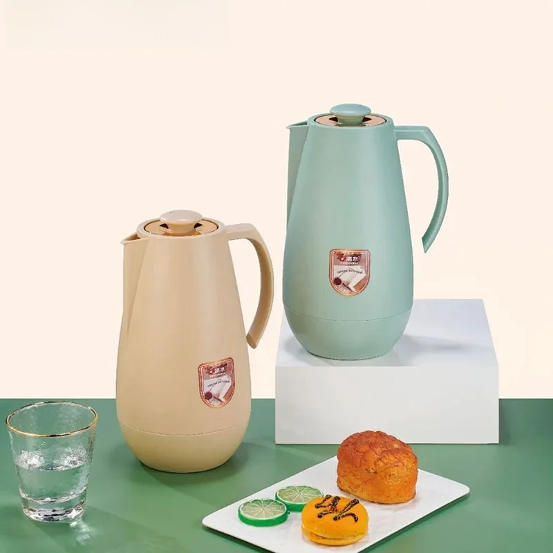 

Portable Home Use Large Capaci Glass Inner Barrel Insulated Water Pot Student Carry-On Hot Water Bottle Nordic Sle Water ...