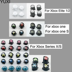 YUXI 1Set XBOX ONE S Elite 1 2 시리즈 XSX ABXY 기능 버튼 수리 교체 용 다채로운 버튼