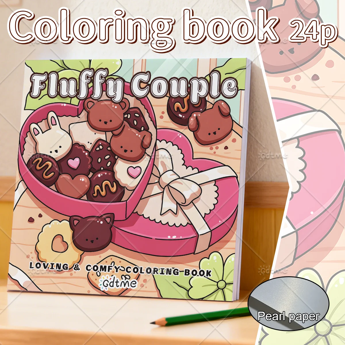 Tüylü Çift Yetişkin Boyama Kit - Adult Coloring Book Stress Relief incelemesi ve fiyatı