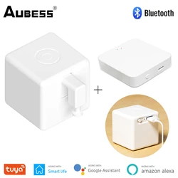 Tuya Bluetooth Mesh Smart Fingerbot Plus Switch Wireless Button Pusher Smart Home Smart Life Voice Control Via Alexa Google Home