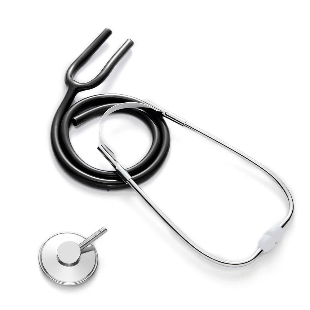 Eco Medical Single Head Stethoscope Cardiology Cute EMT Student Doctor Clinical Vet Student Stethoscope Equipment Device Tool