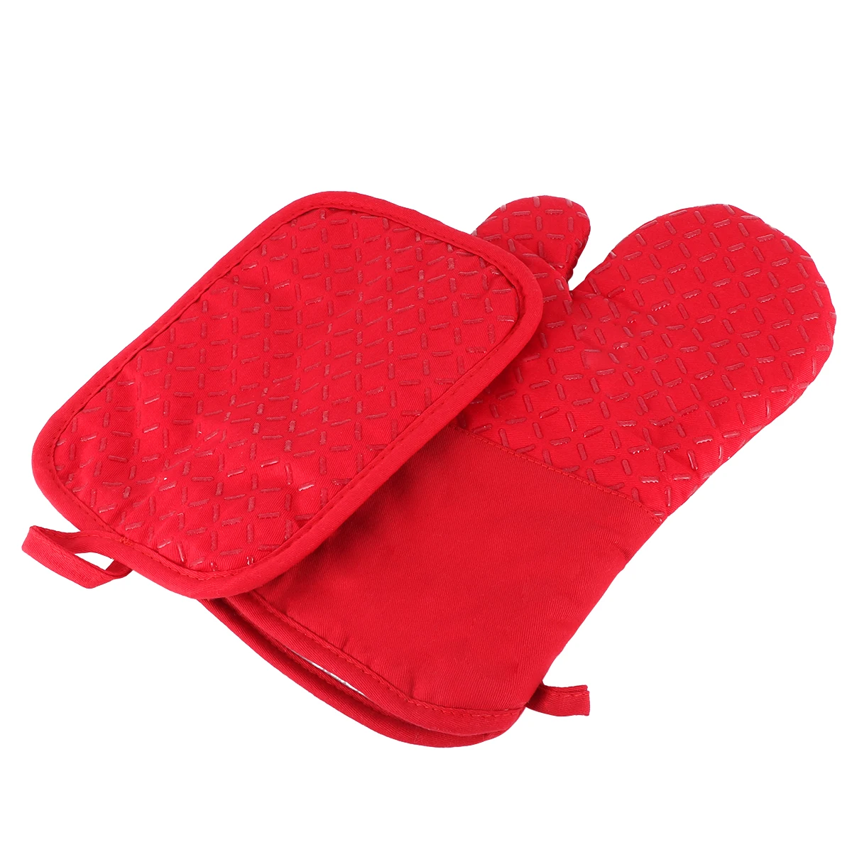

1 set 1 Piece Oven Mitt Set Heat Resistant Gloves Kitchen Accessories Insulation Pot Holder Friendly Hot Pad