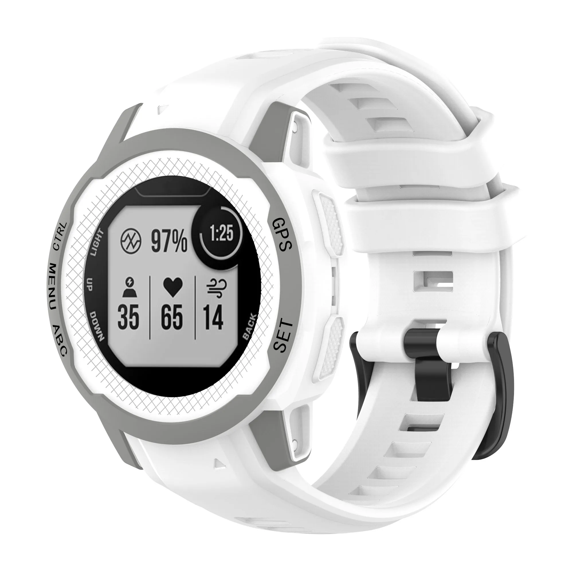 20Mm Ban Nhạc Dành Cho Garmin Bản Năng 2S 46Mm 45Mm Đồng Hồ Thông Minh Smartwatch Silicon Thể Thao Garmin Bản Năng 2S dây Đeo Đồng Hồ Phụ Kiện Cung Cấp