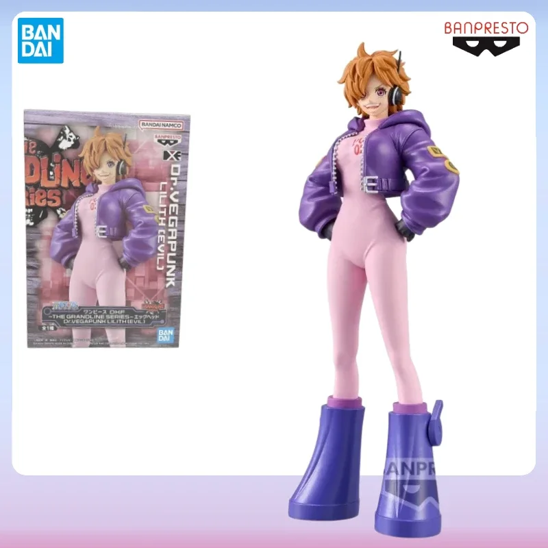 

В наличии Bandai Оригинальное Аниме ONE PIECE DXF ~ серия GRANDLINE ~ EGGHEAD Dr.VEGAPUNK LILITH (зло) Экшн-фигурка модели игрушки