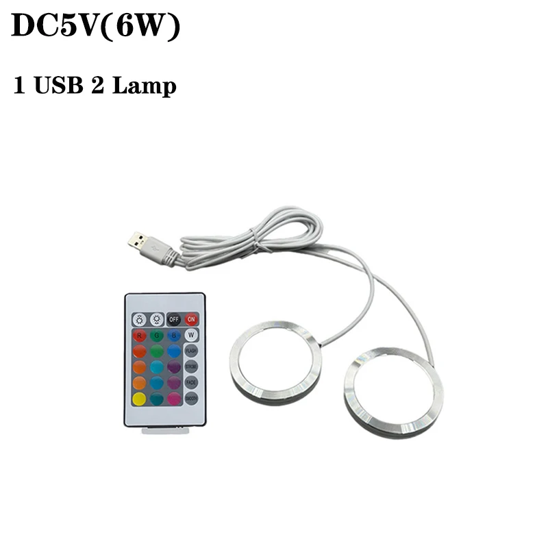 1pcs Led Lamp Kit Bambulab 001 Adjustable Light Kit Led Light Parts DIY Model RGB /white /cold/warm light Without Lamp shell 001