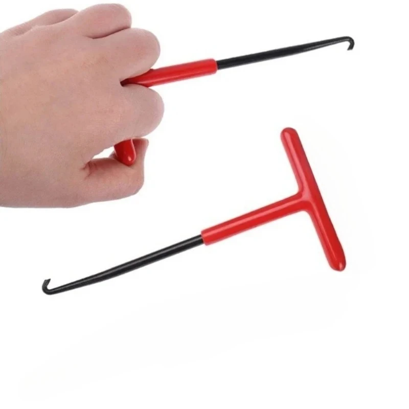 

1 pcs Universal T Shaped Handle Exhaust Pipe Spring Puller Installer Hooks
