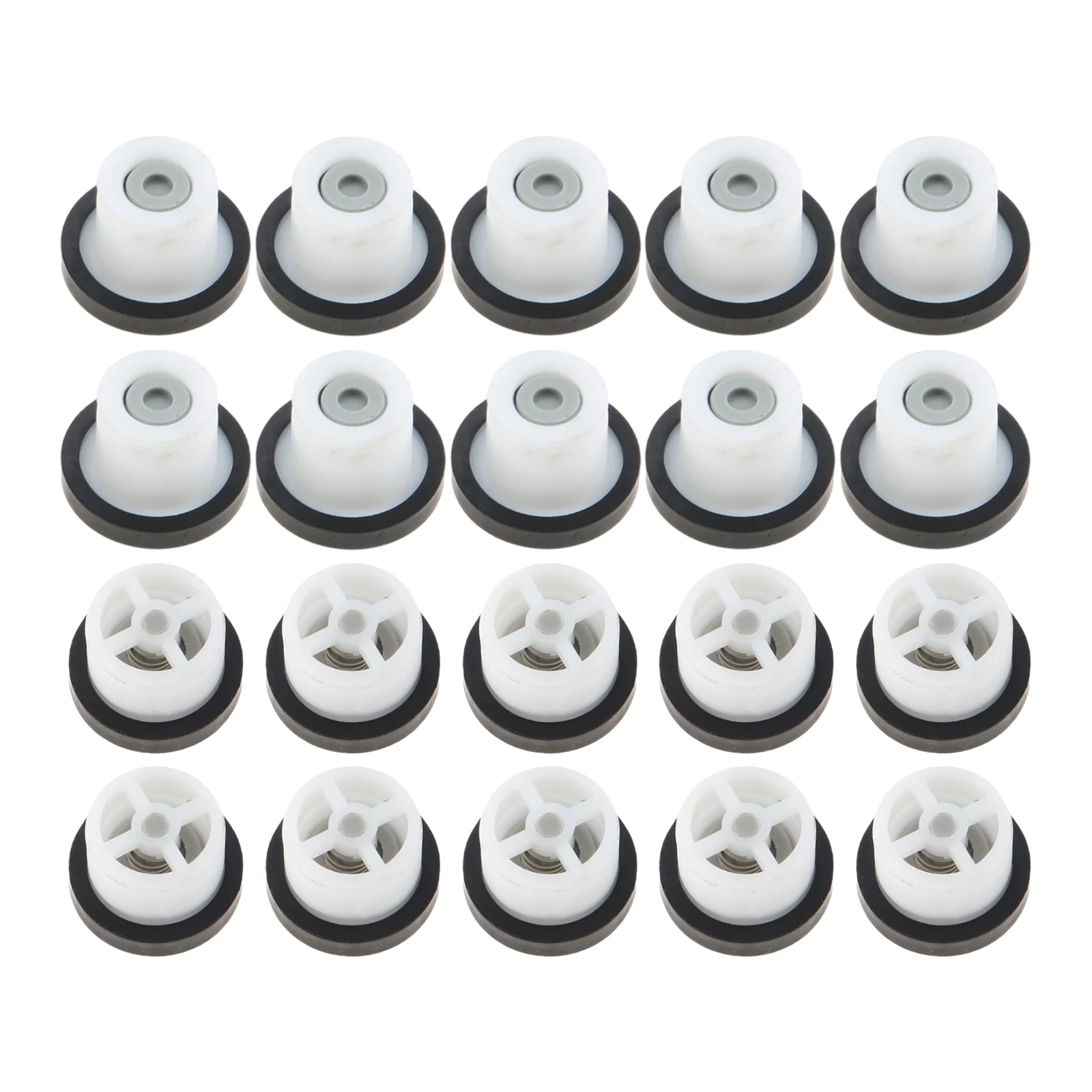 50pcs Check Valve with Stainless Steel Filter Mesh Screens Anti-siphoning Anti-sealing Preventing Water Back-flow Plumbing Setup