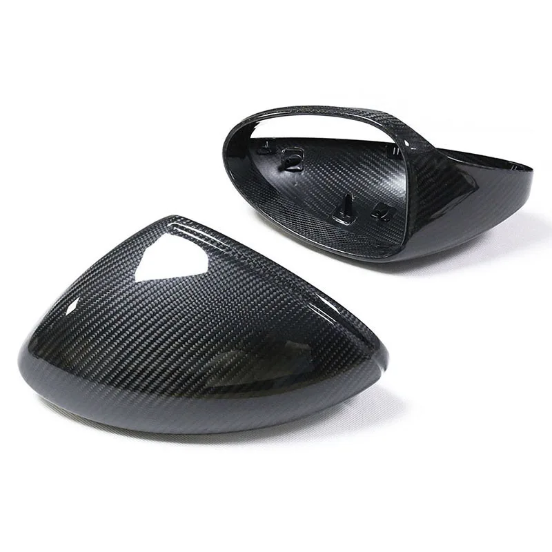

For Porsche 718 982 dry carbon fiber replacement rearview mirror housing cover mirror housing left and right drive