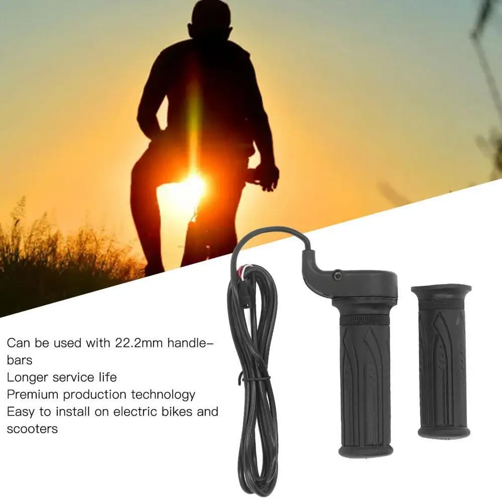 AliExpress Electric Bike Thumb Throttle Control Handle 3 Pin SM Plug Adjustable for 2 2mm Handlebars Sensitive Wearable Accessory