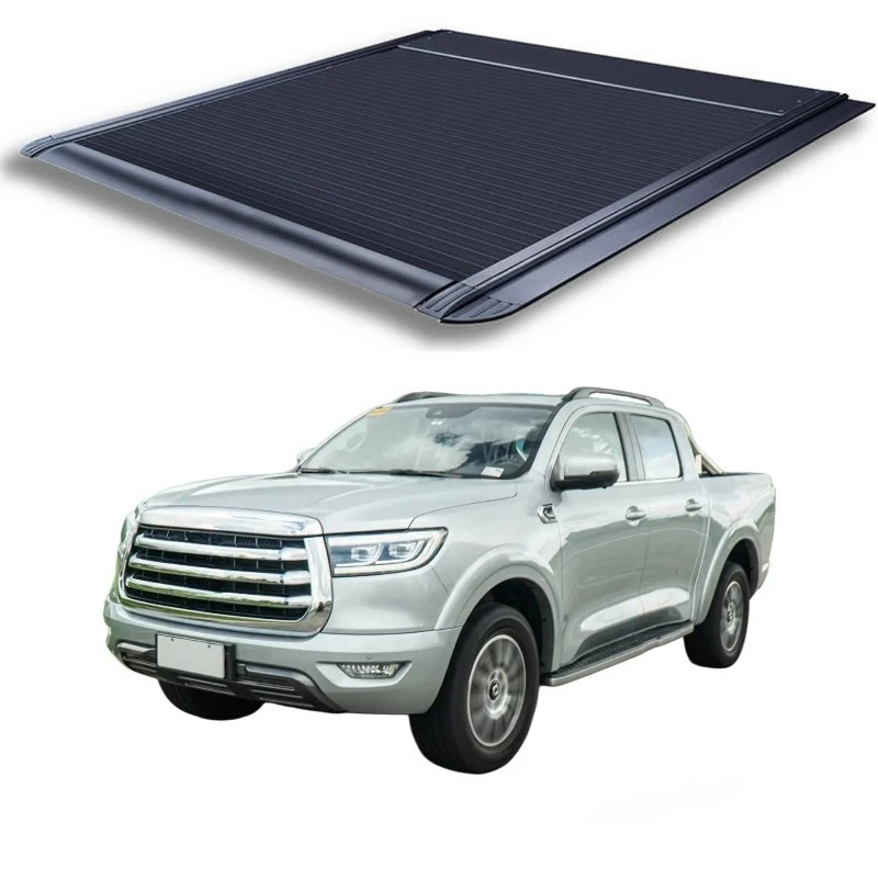 Aluminum Electric Remote Control Roller Shutter Roller Lid Tonneau Cover for GWM Cannon Poer Pickup 2022+ Exterior Accessories
