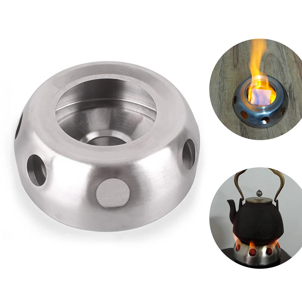 Mini hornillo portátil de alcohol sólido para camping y mochilero - imagen 3