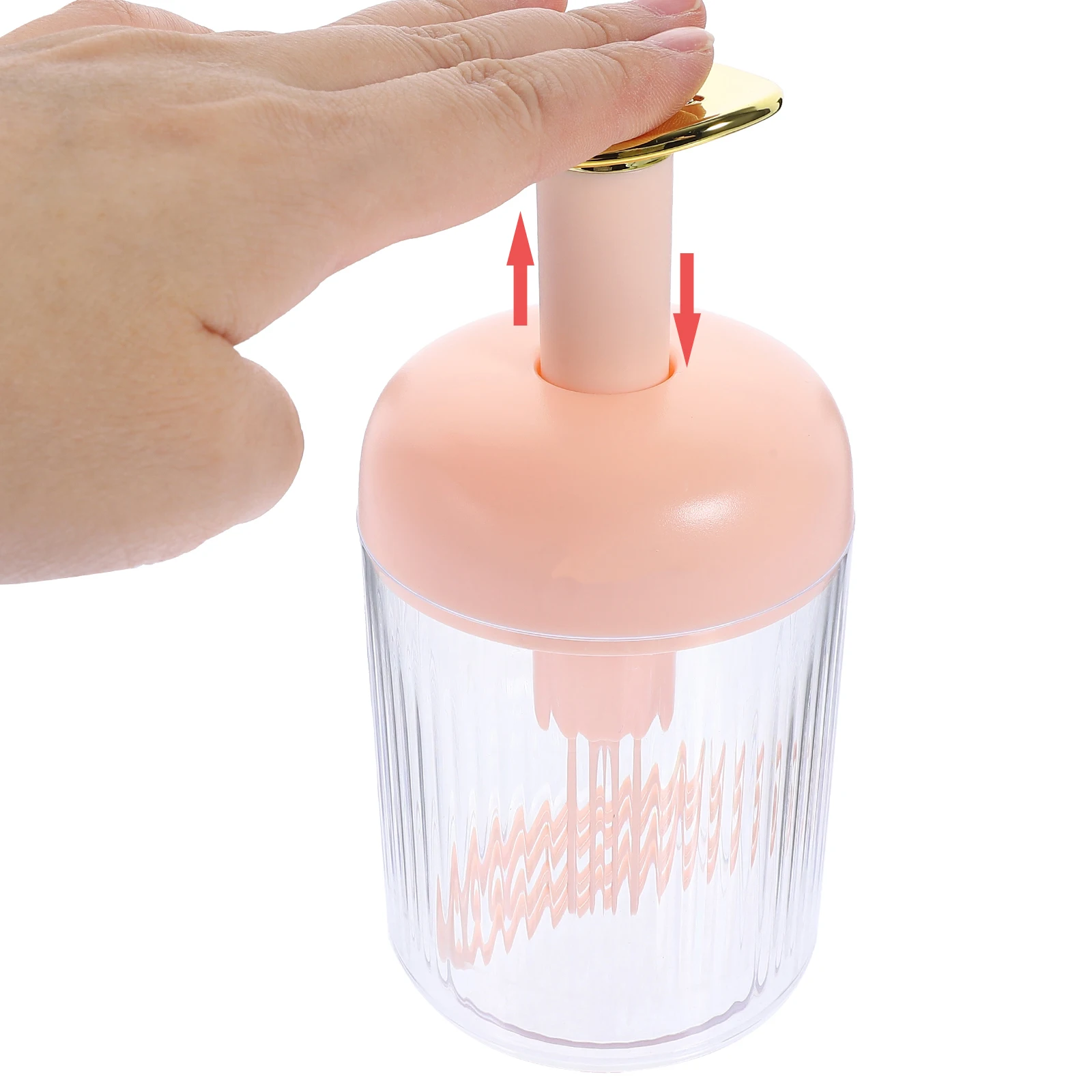 Taza portátil para hacer espuma Facial, prensa Manual ligera, fabricante de burbujas, botella con bomba de espuma Facial fácil de usar para viajes