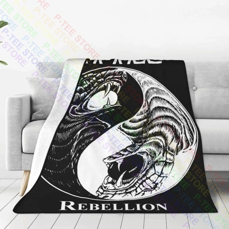 Samael Rebellion Metal Industrial Tiamat Satyricon Lp Cd Blanket Textile Microfiber Home Decotation