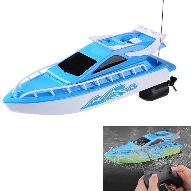 Velocidade rc barco navio rc barco barcos de controle remoto elétrico à prova dwaterproof água modelo navio vela brinquedos para crianças brinquedo