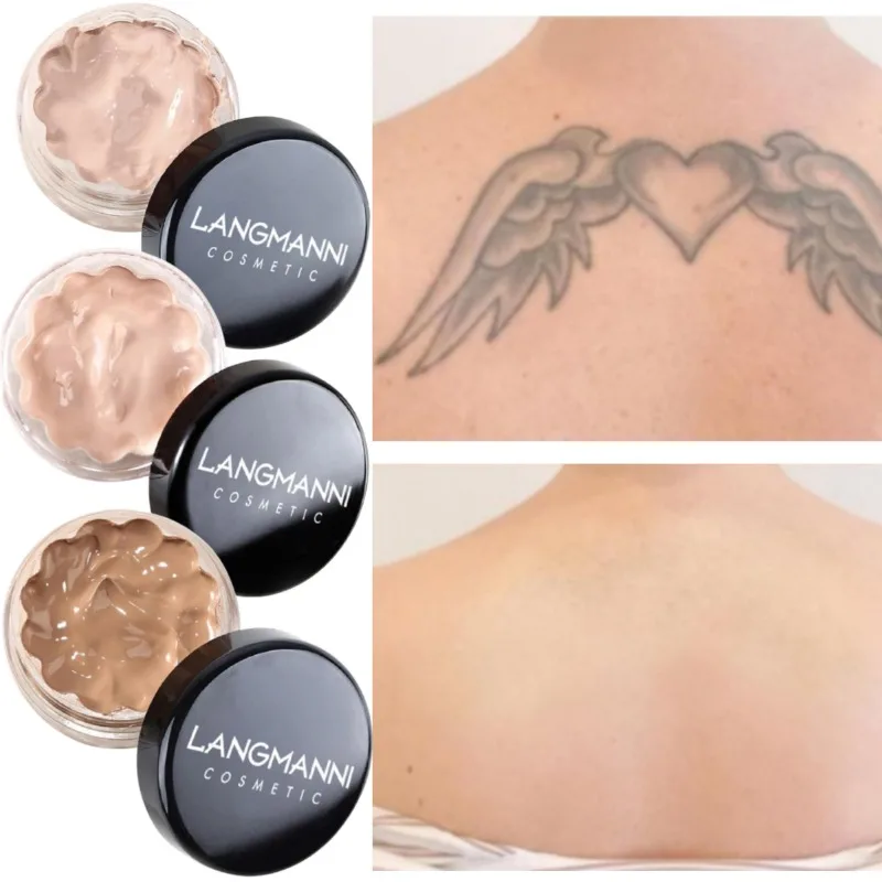 Concealer, Makeup, Concealer Foundation, Waterproof, Sweat-proof, Non-removing Makeup, Facial Concealer, Tattoo Cover