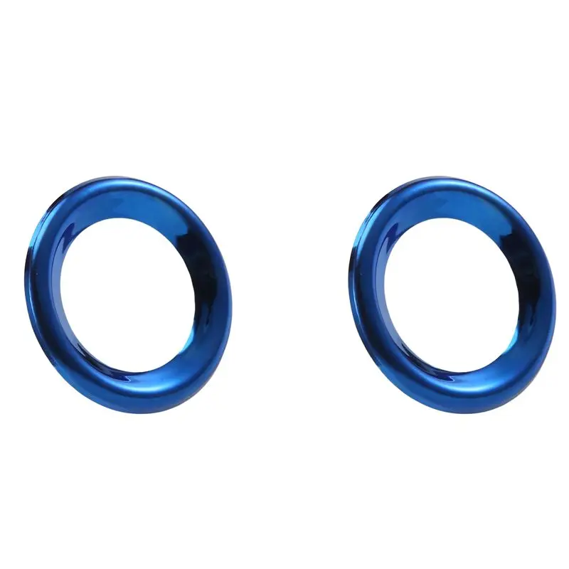 AEE5-Interior Door Audio Speaker Ring Cover Trim For 10Th Gen Honda Civic 2019 2018 2017 2016, Blue