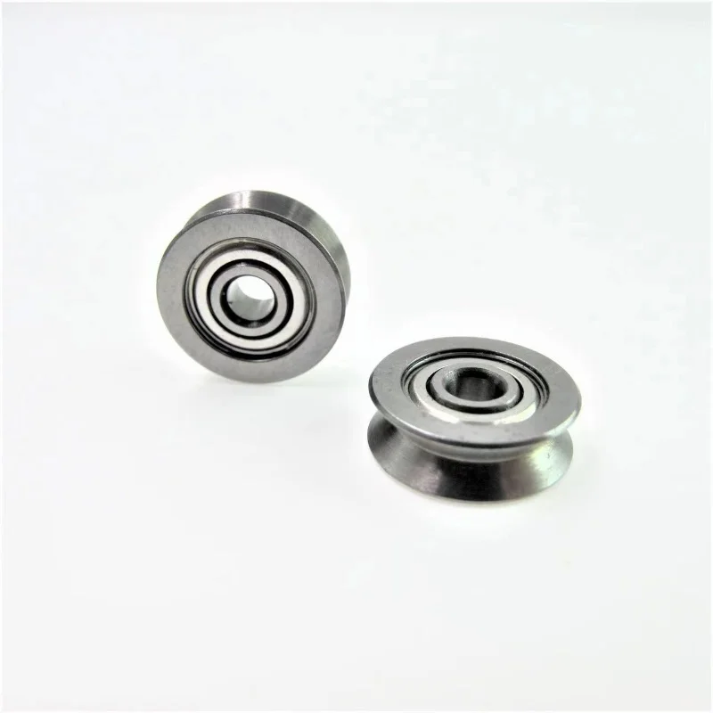 V623ZZ Cable guide track V Concave groove pulley bearing 623VV 3*12*4