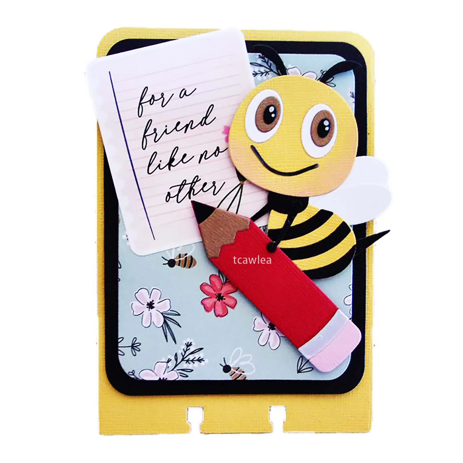 Lovely Bee Honey Metal Cutting Dies Animal Insect Pet Stencil For DIY Scrapbooking Embossing Paper Card Craft Cutter image 5