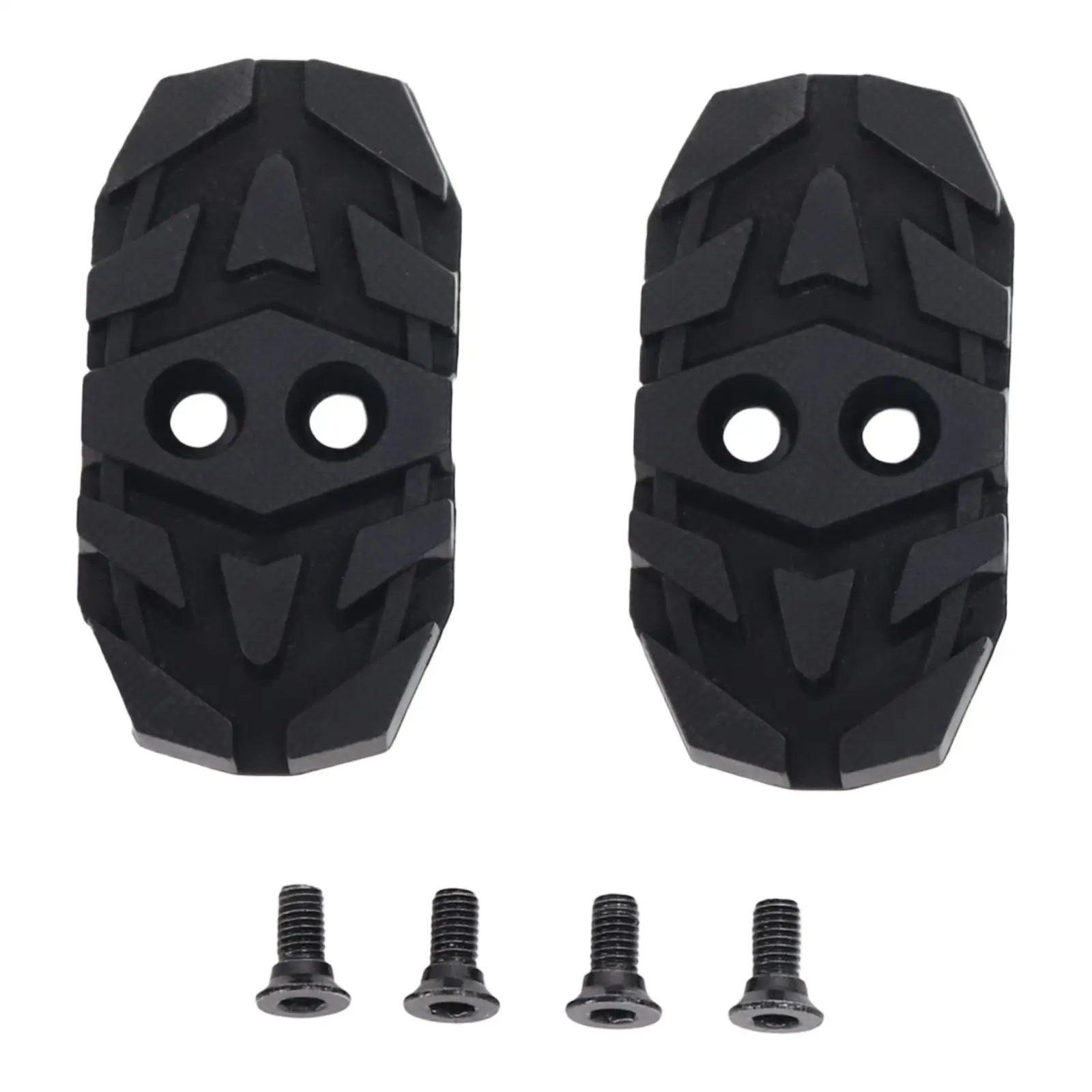 Shoes Cleat Pedal Adapter Set Sturdy Pedal Converter for Spin Classes Riding
