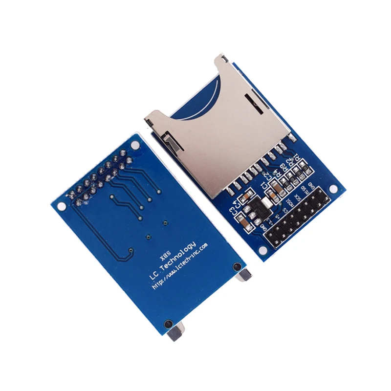 Immagine 5: Scheda di espansione archiviazione Micro SD Modulo scudo memoria scheda Micro SD TF SPI per Arduino