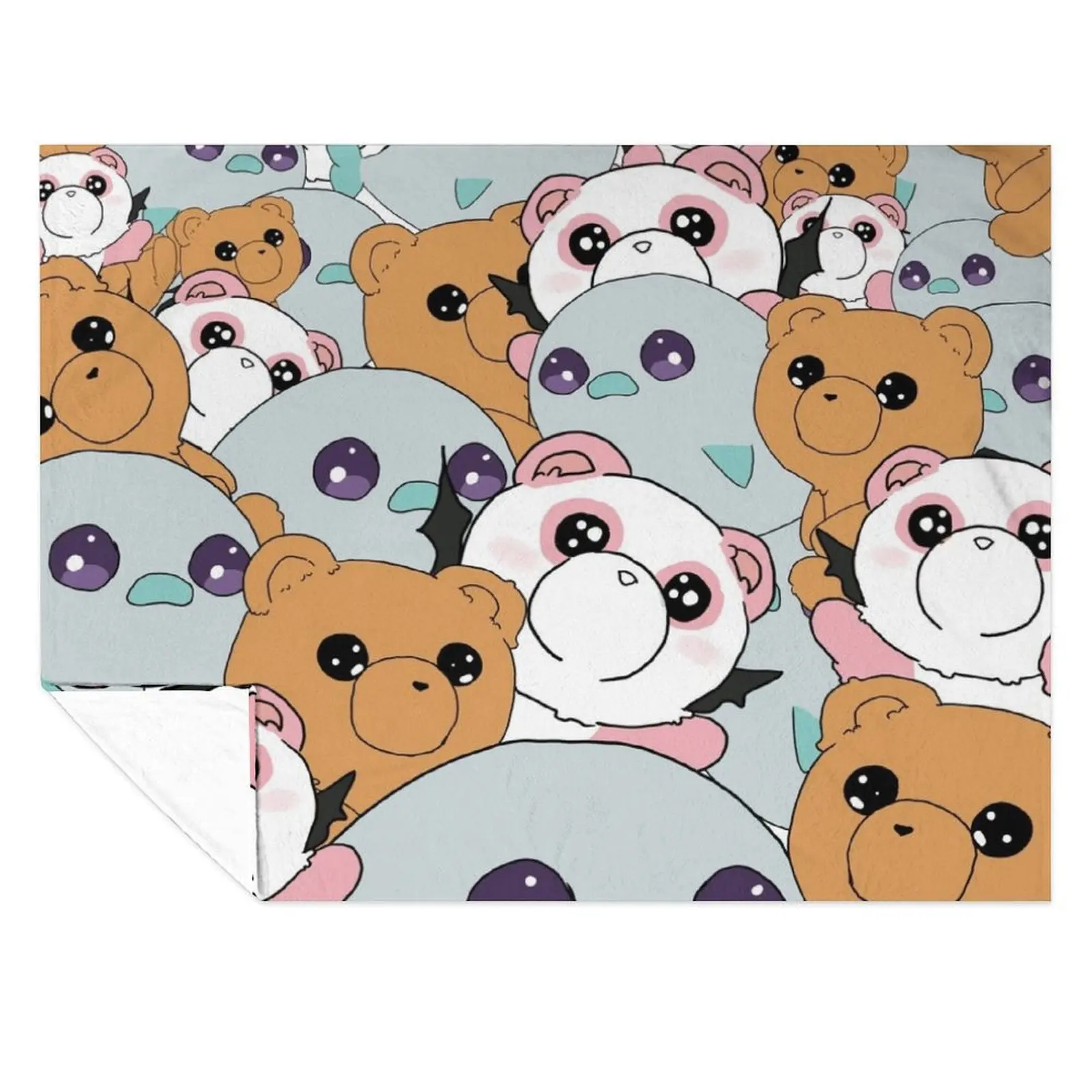 

Cuties of Sleepy Princess in the Demon Castle Throw Blanket Luxury St for winter Luxury Designer Soft Plaid Blankets