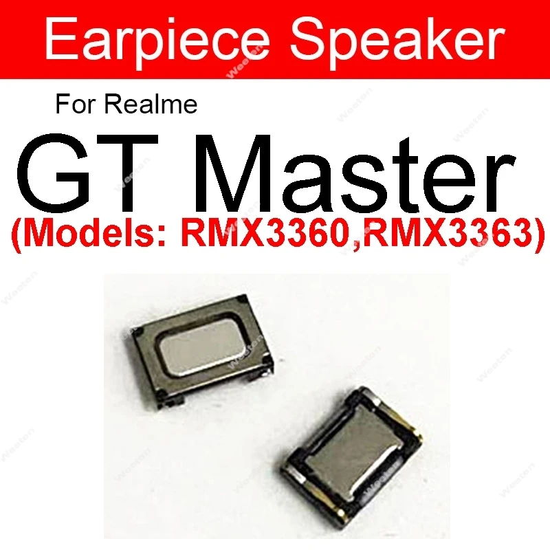 For Realme GT Neo 2 2T 3 3T GT Neo 5 5Se GT 2 Pro Earpiece Speaker Top Earphone Speaker Sound Receiver Flex Cable