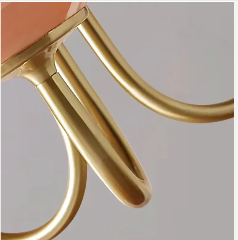 

Cream chandelier American simple master bedroom lights Nordic designer creative warm children's room