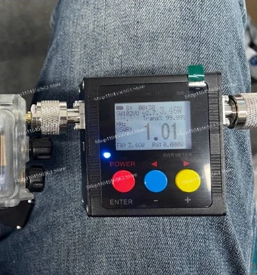 SWR Power Meter SW-102 with Digital Display and Frequency Counter for Two-Way Radio and Car Antenna Testing