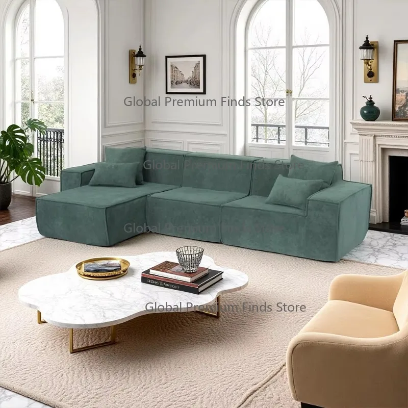 Modern Compressed Furniture Sectional Sofa Compression Funiture Living Room Fabric Sofa Set