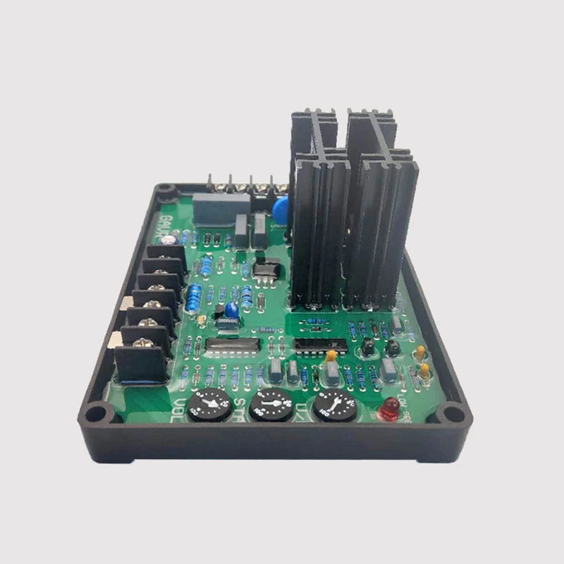 

GAVR-20A Brushless Generator Automatic Voltage Regulator 12A AVR Voltage Regulator for 220/380/40OVAC Brushless Generators