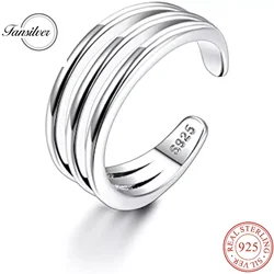 Fansilver 925 Sterling Silver Toe Ring for Women Stylish Vintage Adjustable Toe Band Rings For Summer Beach