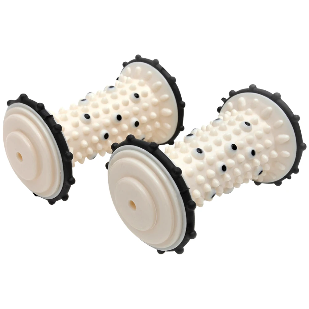 

1Pair Foot Massager Multifunctional Feet Relaxation Roller Solid Anti Slip Design Reflexology Tool Safe Environmental