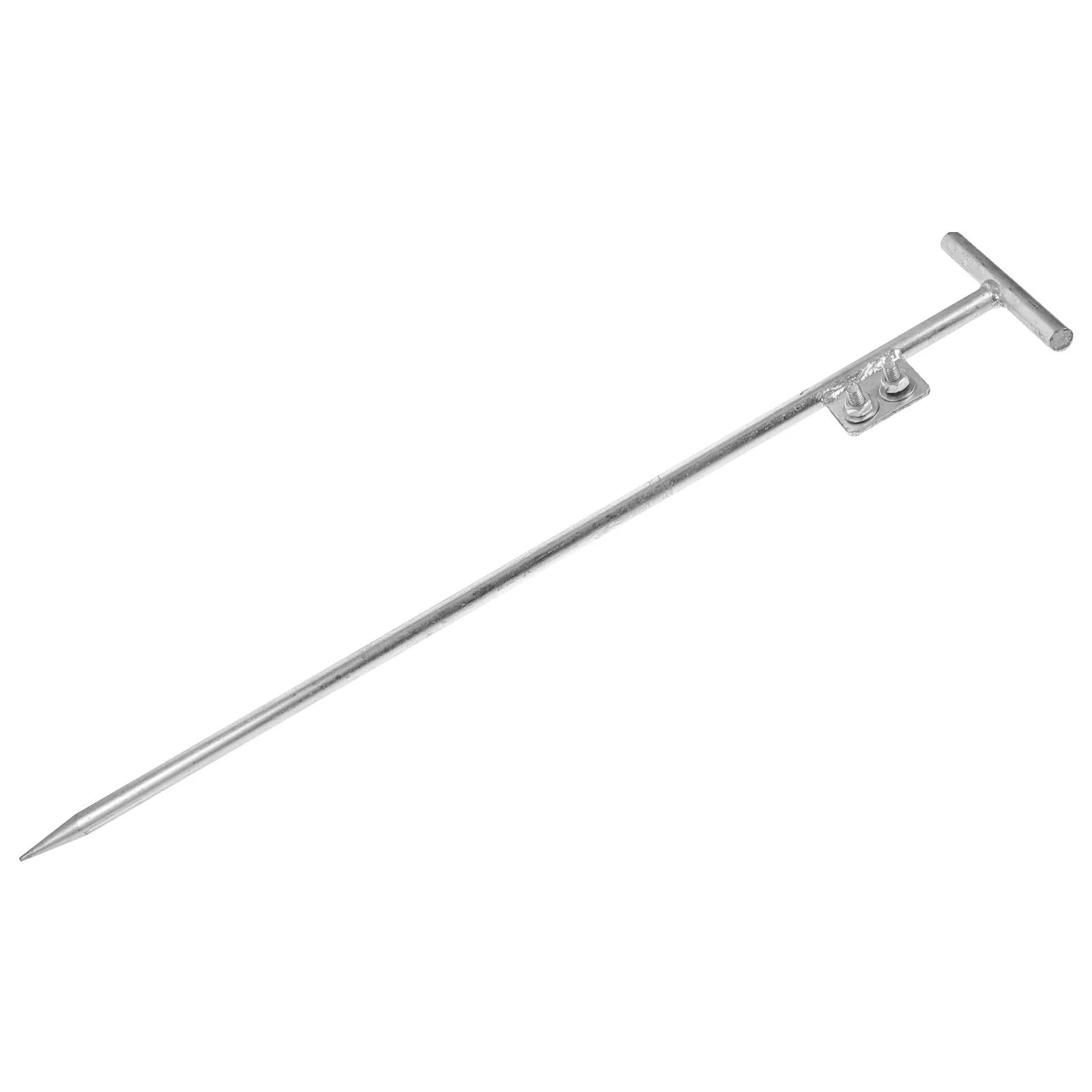 Sturdy Metal Ground Rod Conical Design Smooth Surface Fast Current Dissipation Home Factory Use Portable Ground Rod for Antenna