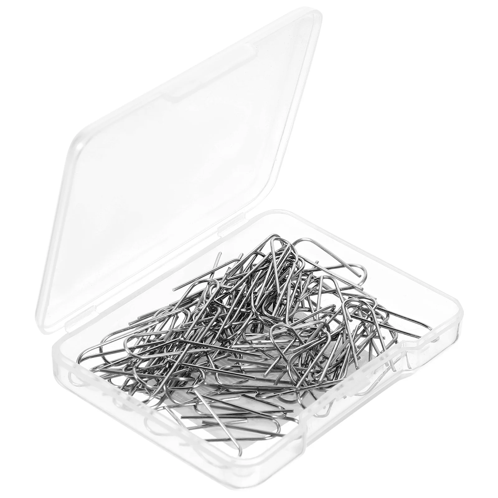 

150 Pcs U-shaped Nichrome Hooks High Temp Craft Hanging Tools Wire Ceramic Accessories Universal Mounting Hardware