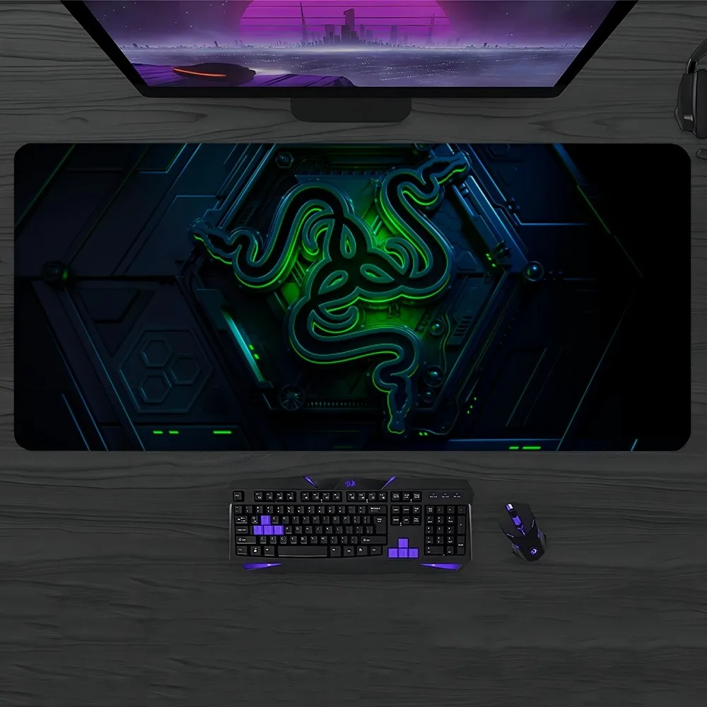 Razer Game Mouse Pad XXL Deskmat Mats Gamer Pc Gaming Accessories Rubber Mat Keyboard Cabinet Mause Laptops