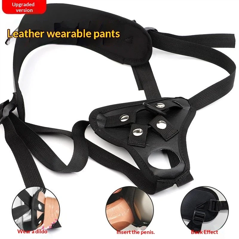 Wearable Strap On Penis Panties Realistic Dildos Pants Underwear Erotic Products Adult Sex Toys For Women Men Couples view 5