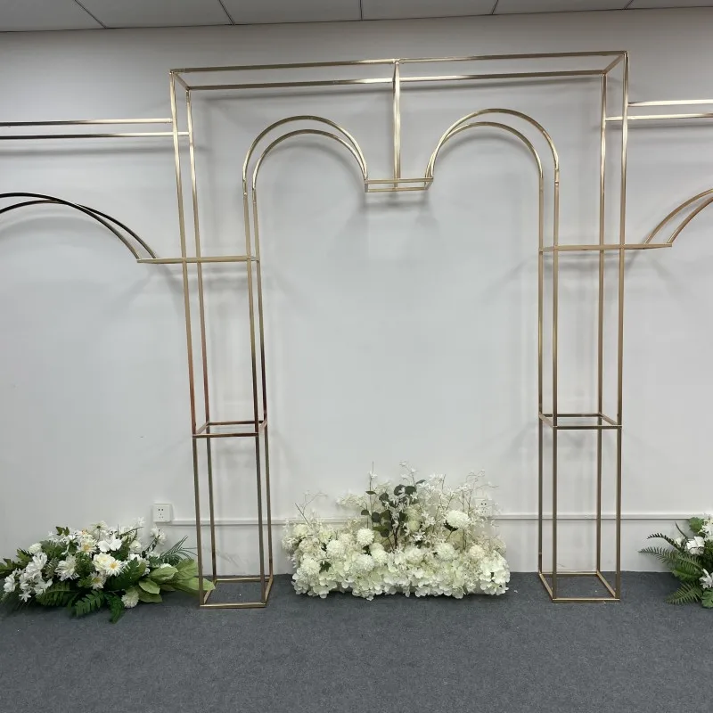 Luxury Fashion Welcome Door Frame, Big Backdrop, Wedding Flower Arch Stage, Wall Screen Background, Birthday Party Balloon Box,