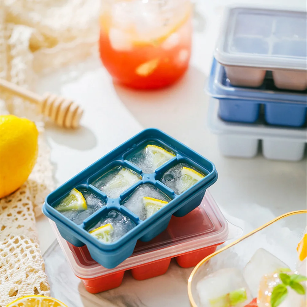 Tray With Cover Reusable Easy To Use Food Grade Highest Rating Modern And Minimalist Vigorous Development Ice Box Mold