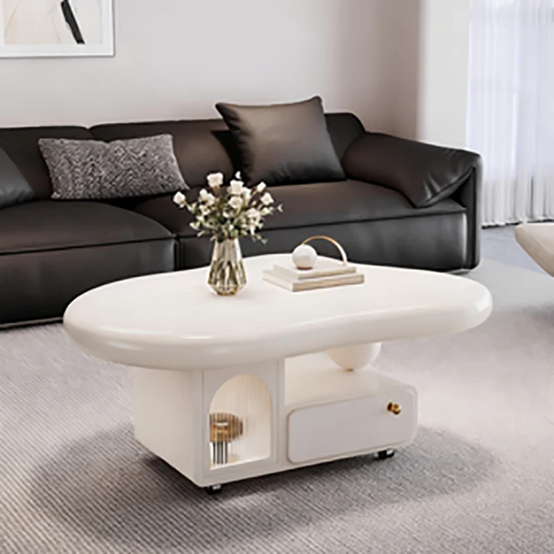 

Italian Classic Coffee Table Minimalist Elegant Unique Curved Coffee Table Exquisite Trendy Meubles De Maison Furniture Home