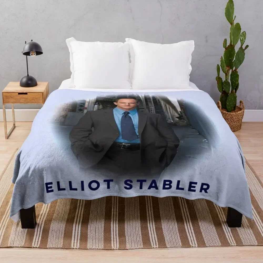 

Elliot Stabler Throw Blanket Soft Home Decor Blanket for Couch Bedroom