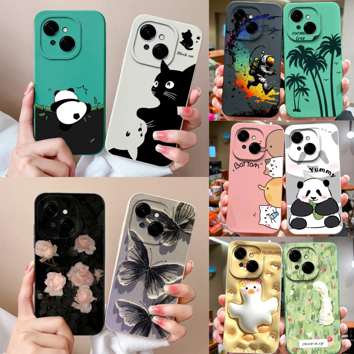 For Tecno Spark Go 1 Case For Spark Go 2024 Back Cover For Spark Go 2025 Various Style Housing Soft Liquid Silicone Phone Cases