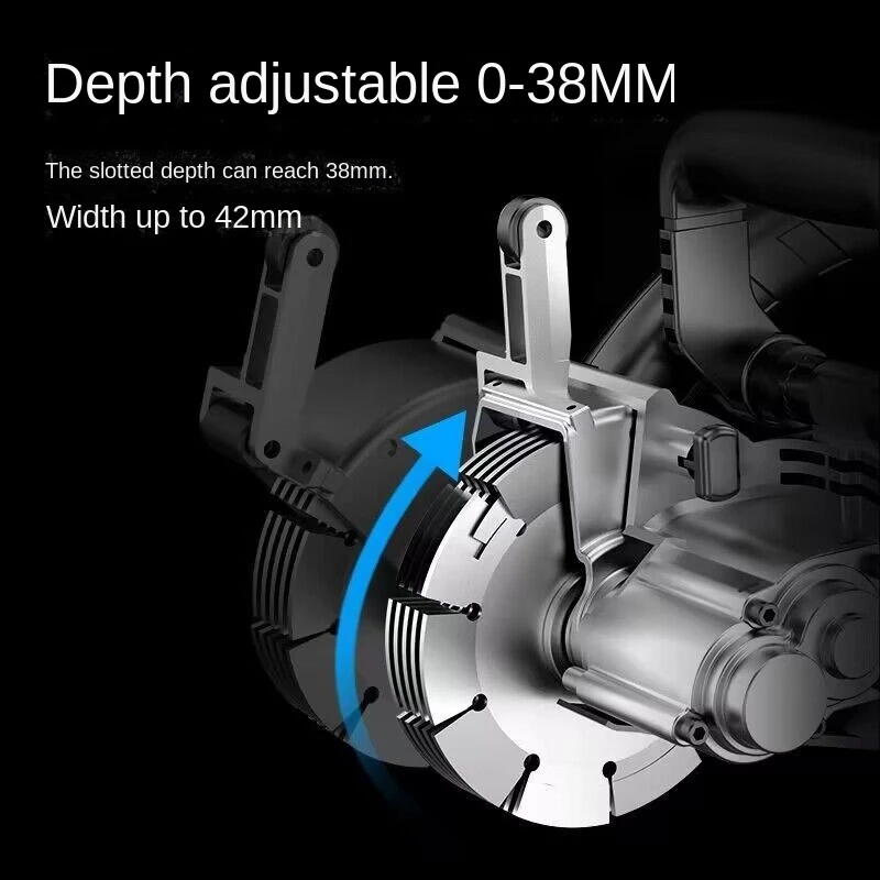 1946 2025 Useful Dust-Free Large Stone Cutting Machine, Hydropower Wall Slotting Installation, One-Time Molding,  19