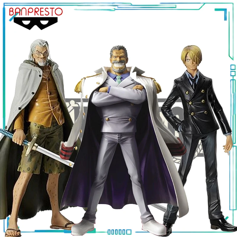 

BANPRESTO Genuine BANDAI Genuine Product ONE PIECE Anime Model Silvers Rayleigh，Monkey D. Garp，Monkey D. Luffy Model Toy